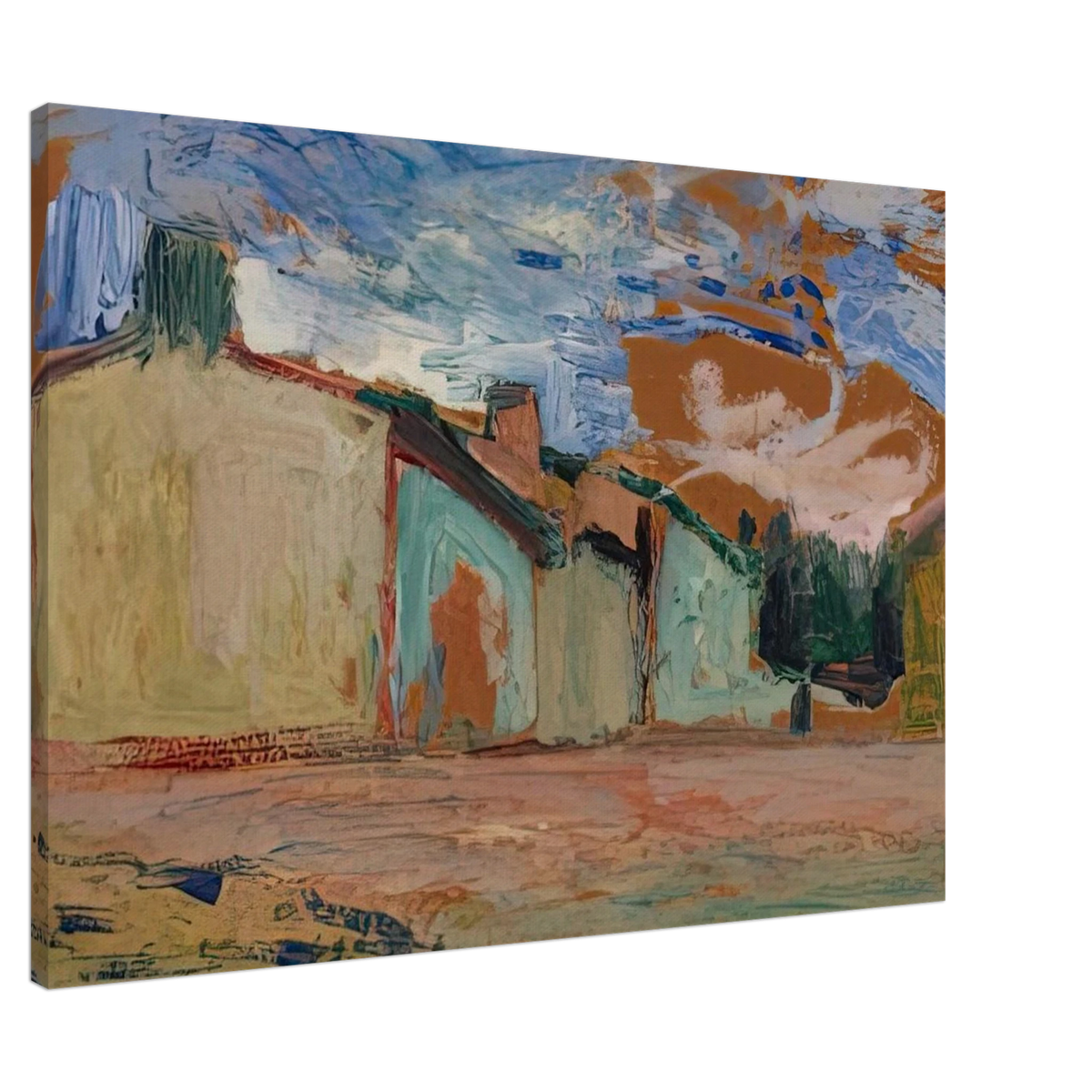 HOUSES FENOUILLET 1898 Canvas | Henri Matisse Canvas | Henri Matisse Print