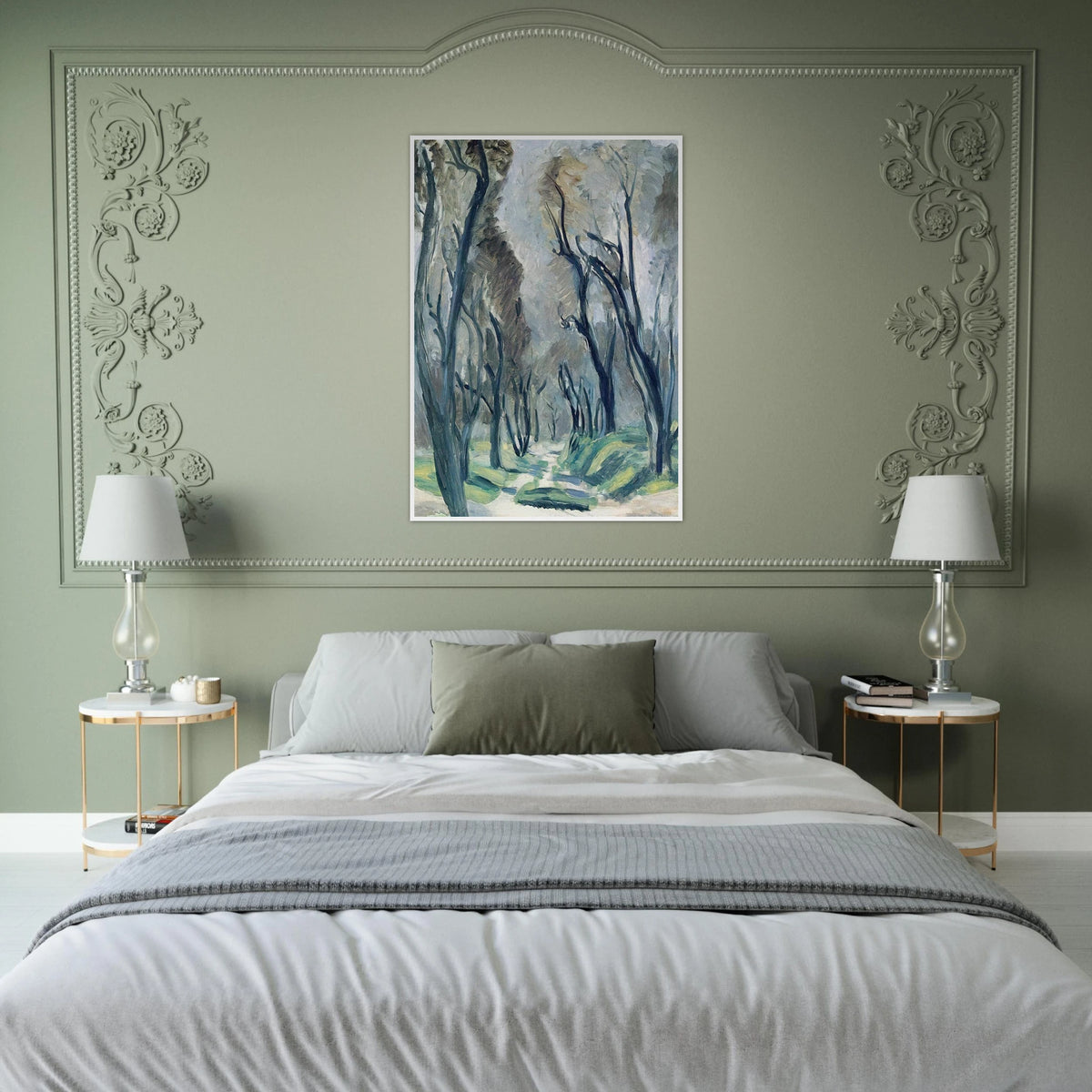 AVENUE OF OLIVE TREES 1952 Framed Poster | Henri Matisse Framed Prints Wall Art | Henri Matisse Print
