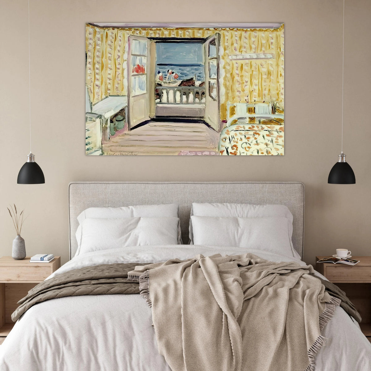INTERIOR JULY 14TH ETRETAT 1920 Poster | Henri Matisse Poster | Henri Matisse Print