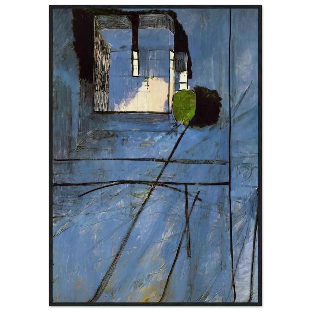 VIEW OF NOTRE DAME 1914 Framed Poster | Henri Matisse Framed Prints Wall Art | Henri Matisse Print