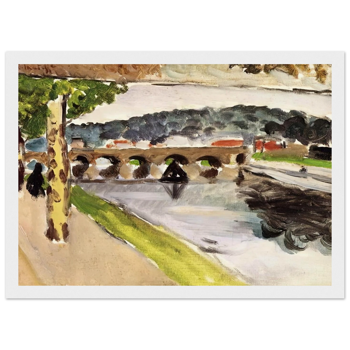 PARADE PLATANES 1917 Framed Poster | Henri Matisse Framed Prints Wall Art | Henri Matisse Print