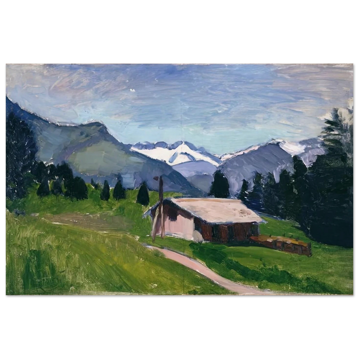 SAVOY ALPS 1901 Poster | Henri Matisse Poster | Henri Matisse Print
