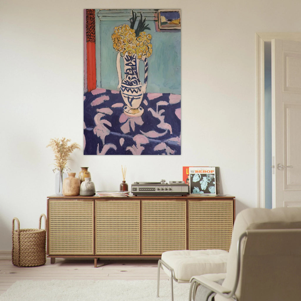 LES COUCOUS TAPIS BLEU ET ROSE 1911 Poster | Henri Matisse Poster | Henri Matisse Print