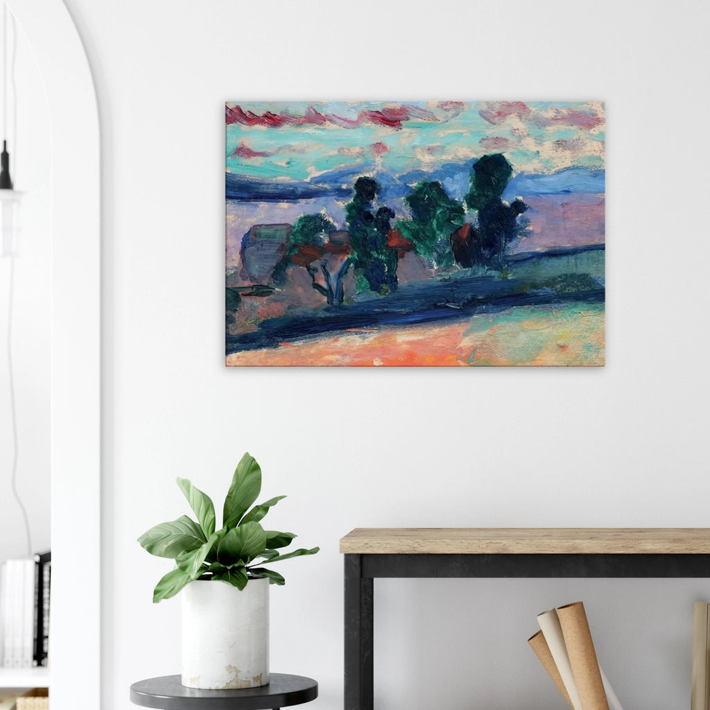 PAYSAGE DE SAINT TROPEZ AU CREPUSCULE 1904 Canvas | Henri Matisse Canvas | Henri Matisse Print