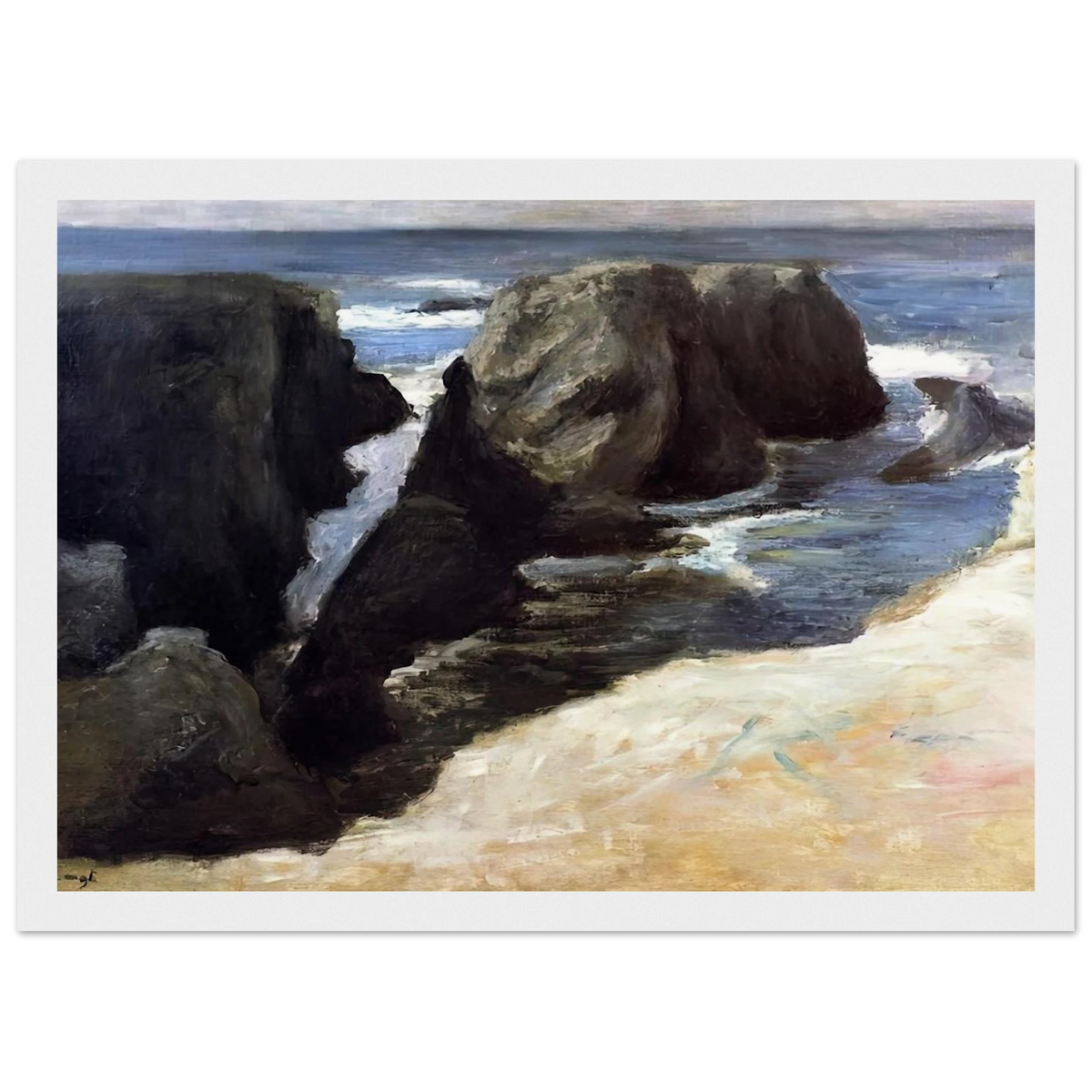 BELLE ILE 1896 0 Framed Poster | Henri Matisse Framed Prints Wall Art | Henri Matisse Print