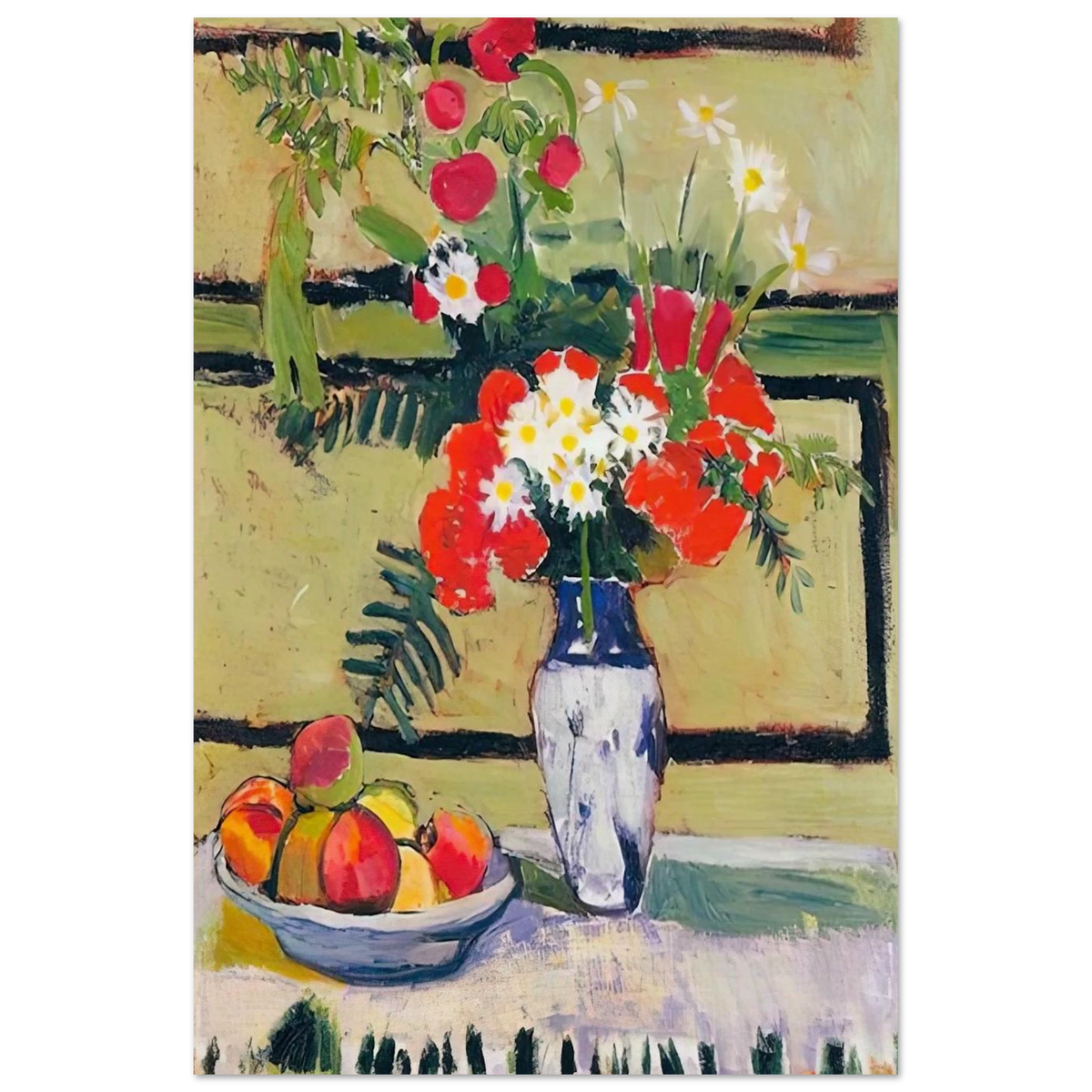 FLOWERS AND FRUIT 1909 Poster | Henri Matisse Poster | Henri Matisse Print