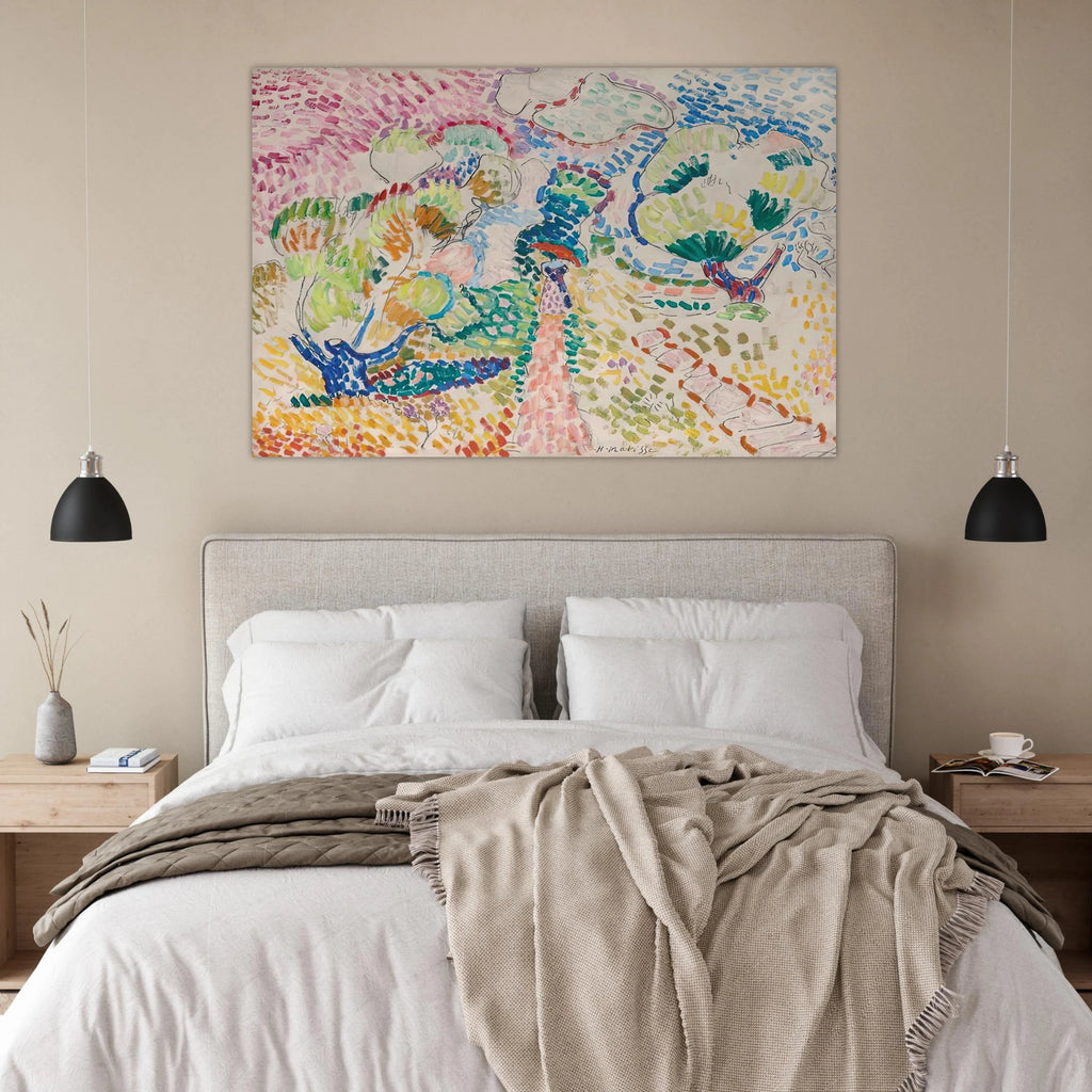 MADAME MATISSE IN THE OLIVE GROVE 1905 Poster | Henri Matisse Poster | Henri Matisse Print