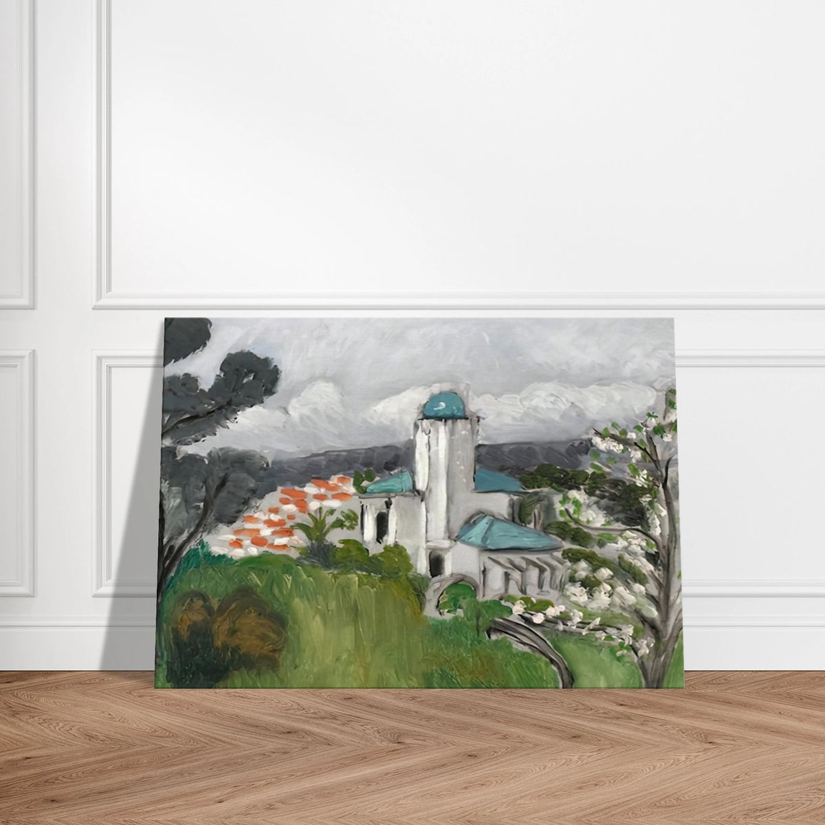 LA VILLA BLEUE 1918 Canvas | Henri Matisse Canvas | Henri Matisse Print