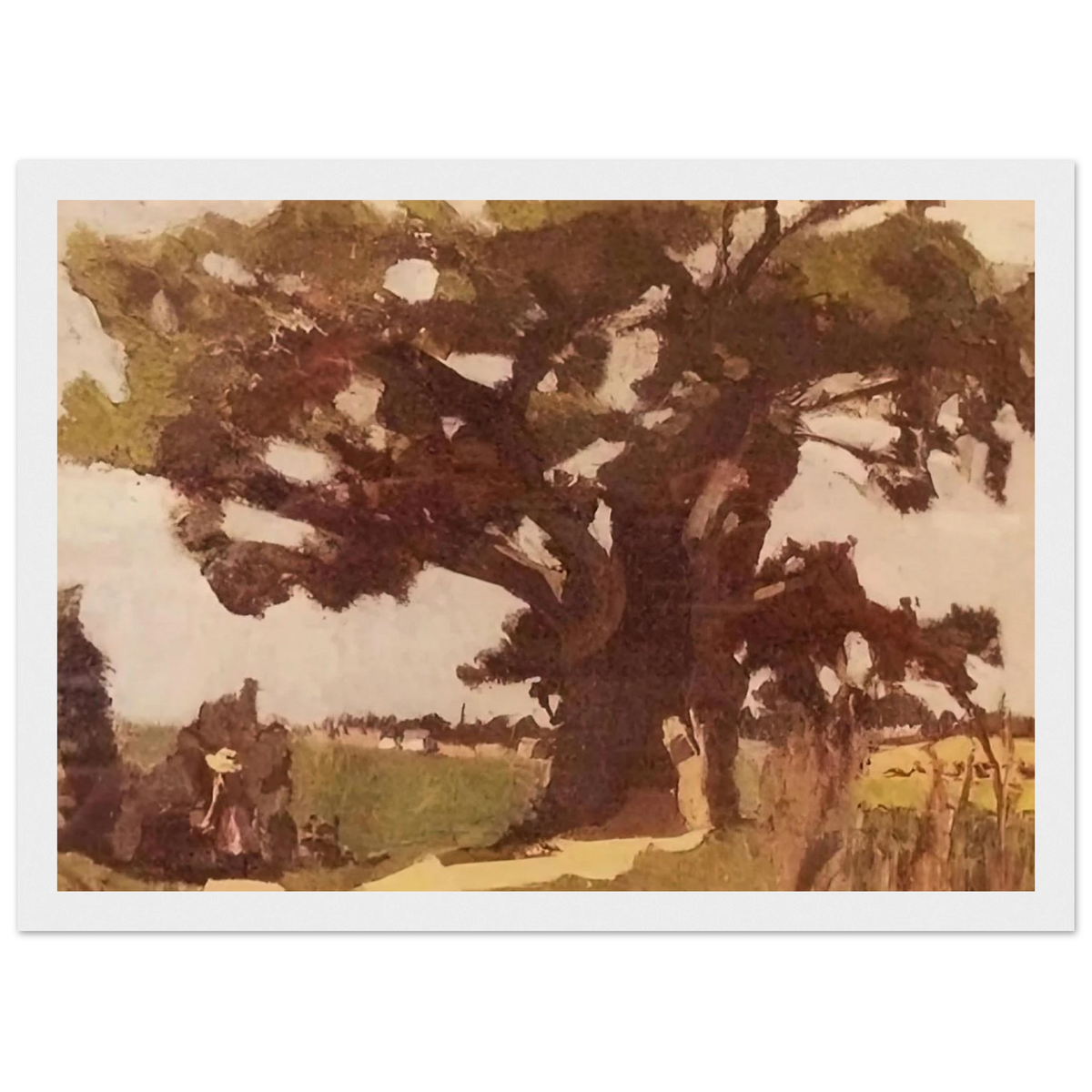 BLASTED OAK BOHAIN 1903 Framed Poster | Henri Matisse Framed Prints Wall Art | Henri Matisse Print