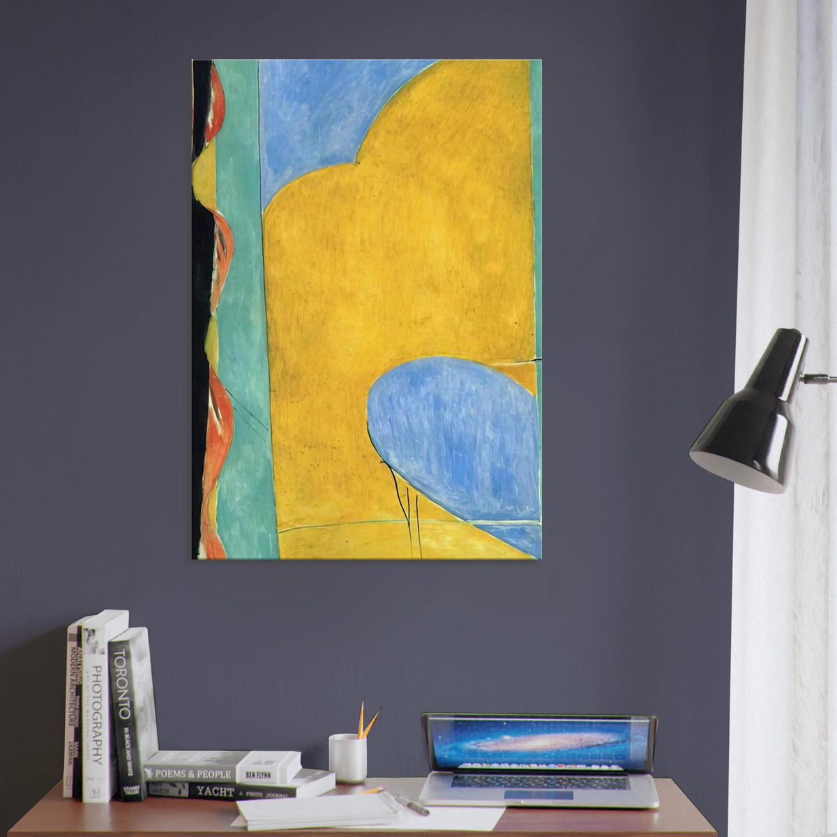 THE YELLOW CURTAIN Canvas | Henri Matisse Canvas | Henri Matisse Print