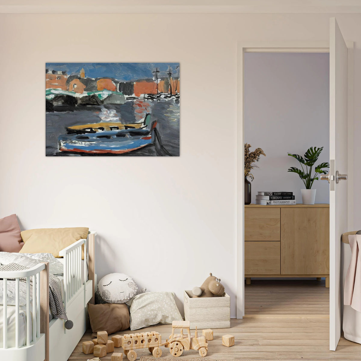 PORT DE MARSEILLE 1917 Canvas | Henri Matisse Canvas | Henri Matisse Print