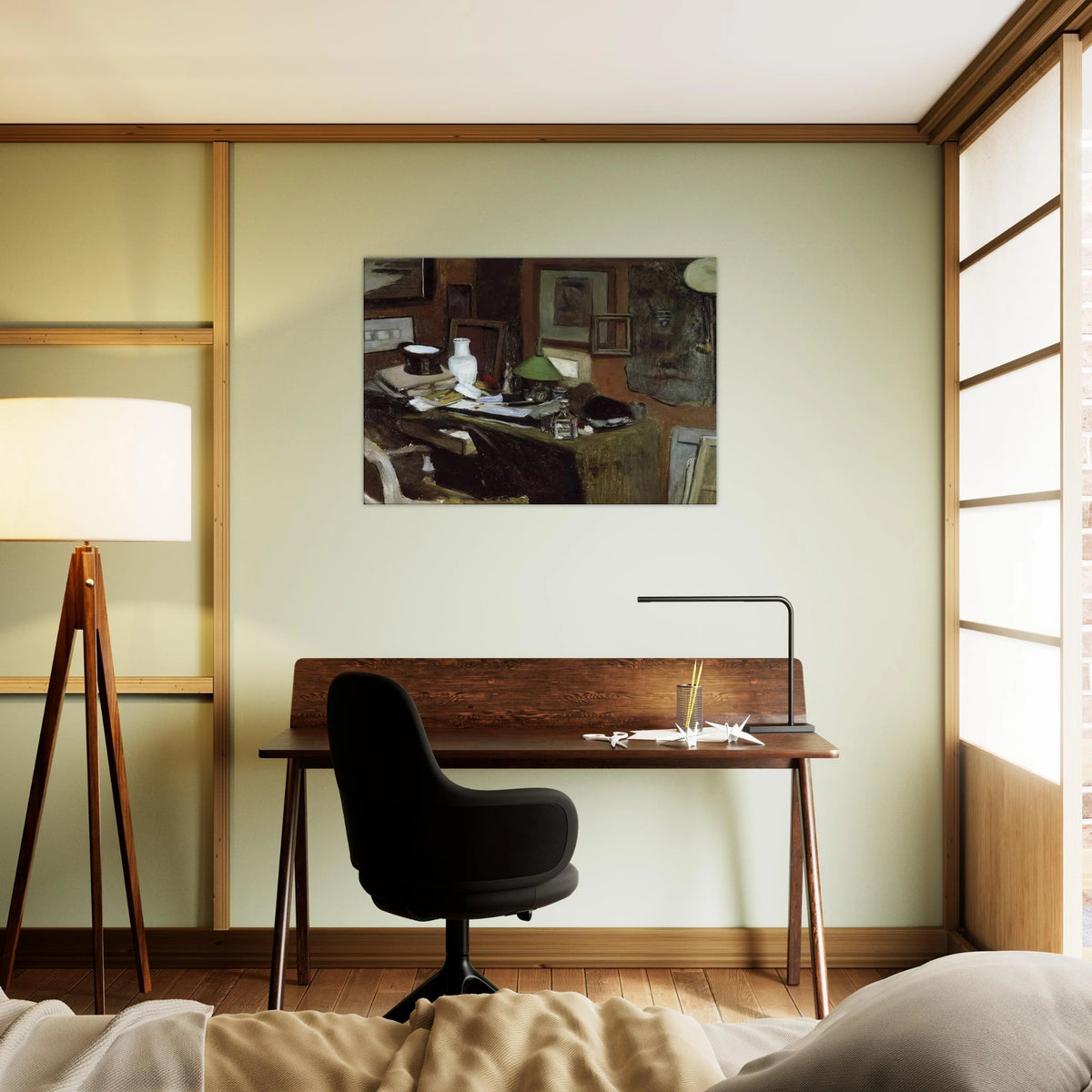 INTERIOR WITH A TOP HAT 1896 Canvas | Henri Matisse Canvas | Henri Matisse Print