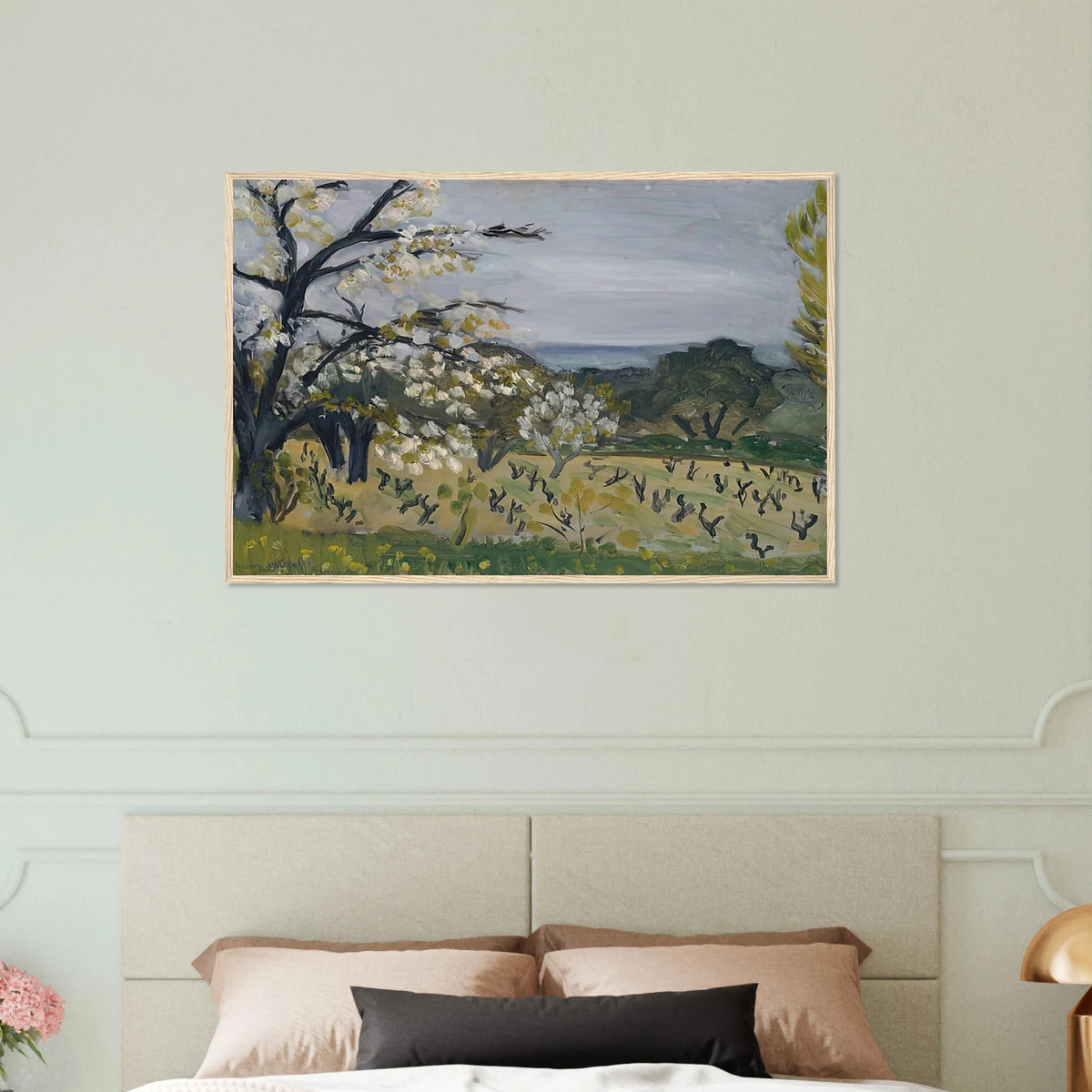 LANDSCAPE NICE 1919 Framed Poster | Henri Matisse Framed Prints Wall Art | Henri Matisse Print