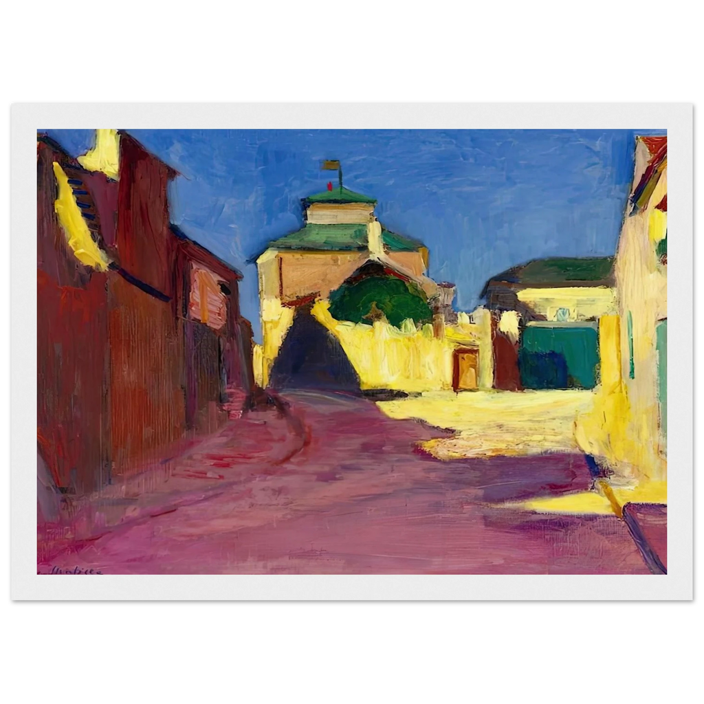 UNE RUE A ARCUEIL 1904 Framed Poster | Henri Matisse Framed Prints Wall Art | Henri Matisse Print