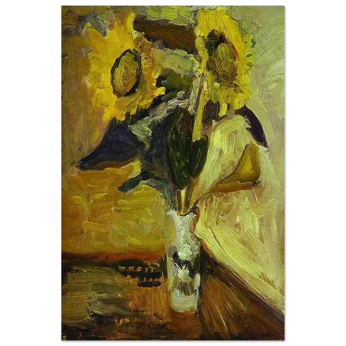 VASE OF SUNFLOWERS 1898 Poster | Henri Matisse Poster | Henri Matisse Print