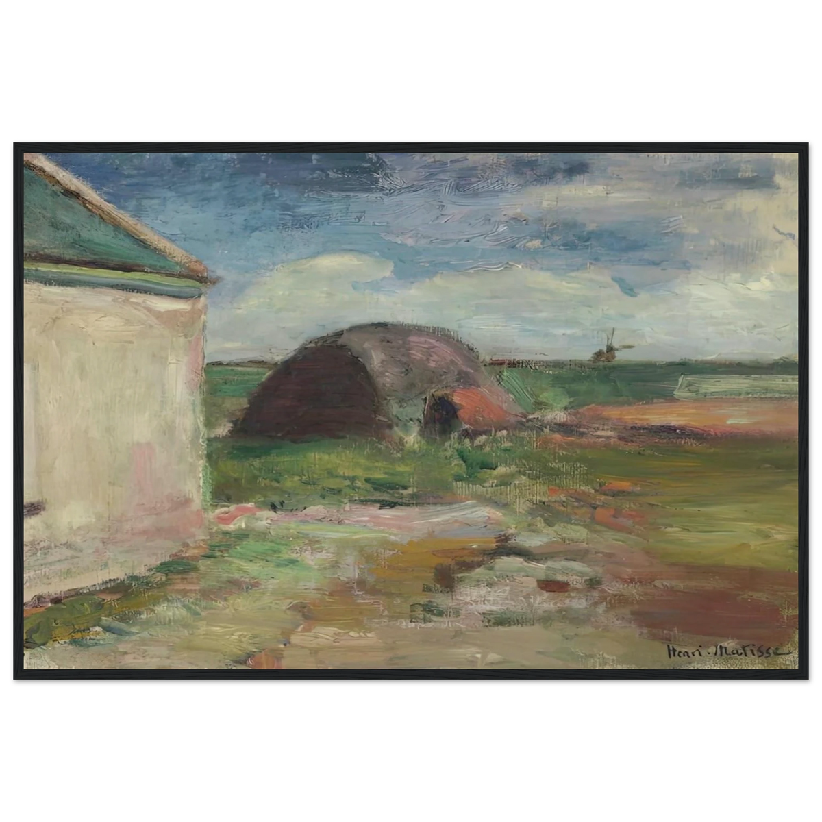 PAYSAGE DE BRETAGNE 1896 Framed Poster | Henri Matisse Framed Prints Wall Art | Henri Matisse Print