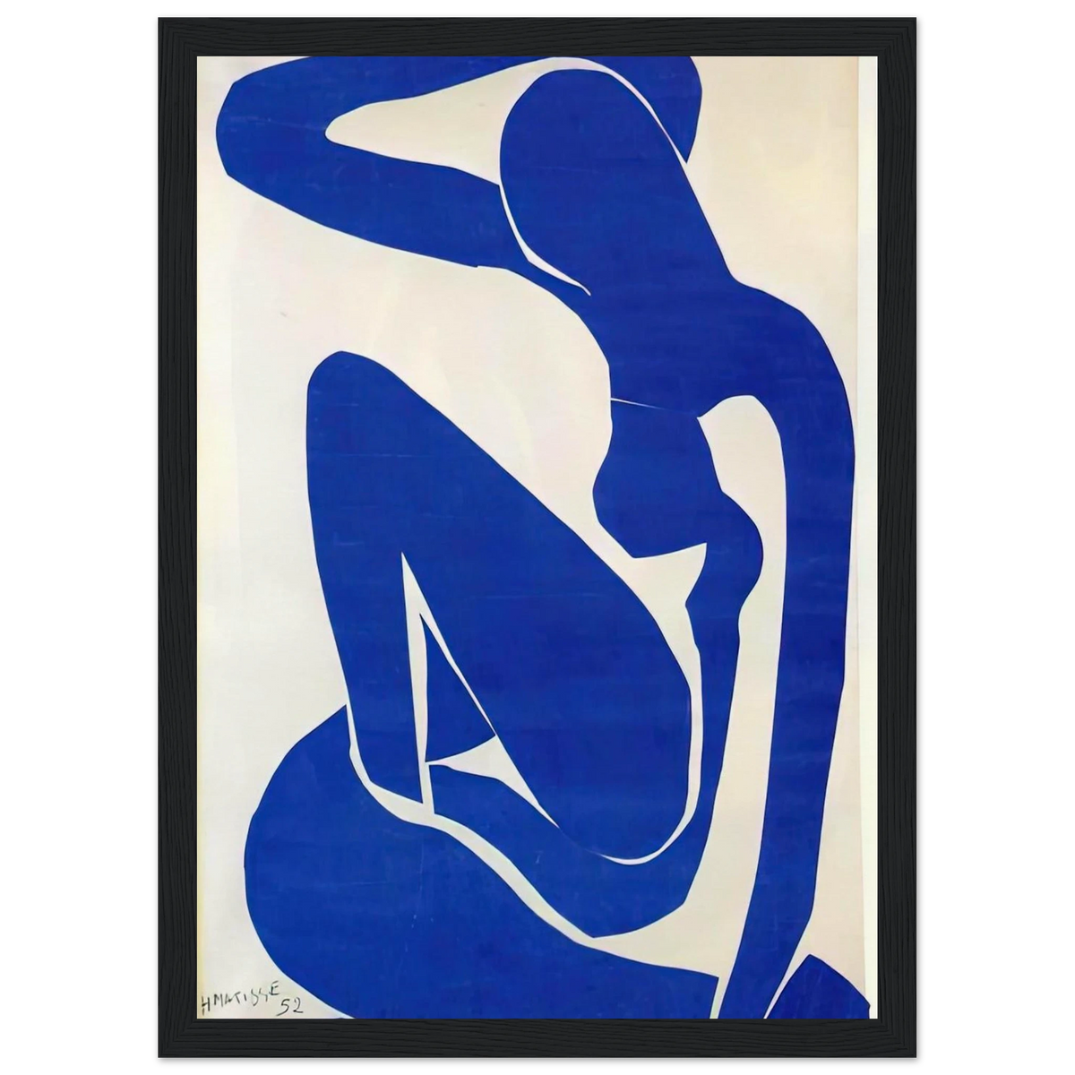BLUE NUDE 1 Framed Poster | Henri Matisse Framed Prints Wall Art | Henri Matisse Print