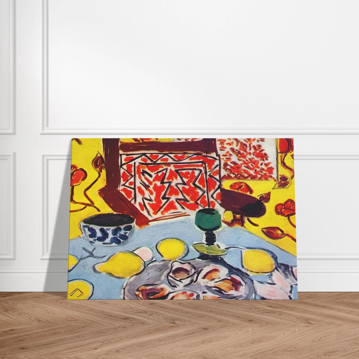 OYSTERS AND WOODEN ARMCHAIR 1943 Canvas | Henri Matisse Canvas | Henri Matisse Print