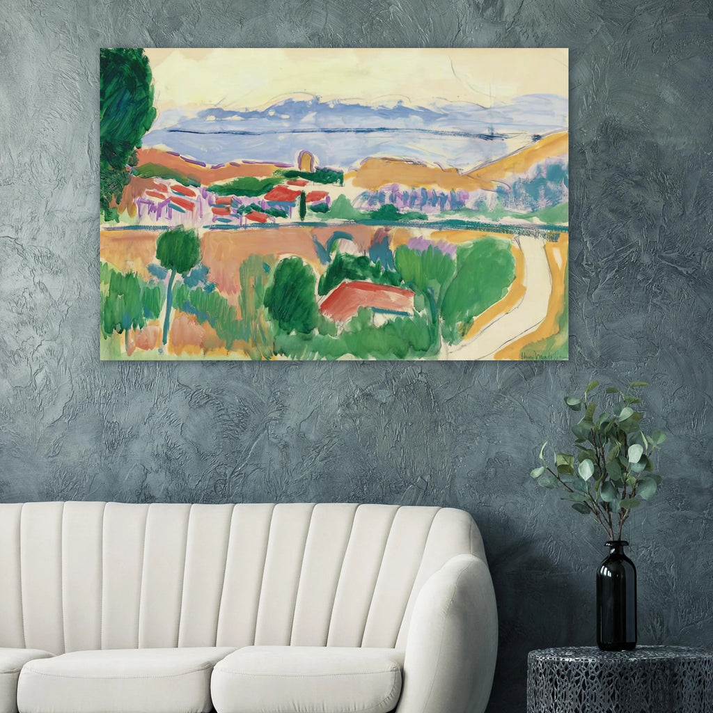 VUE DE COLLIOURE 1906 Poster | Henri Matisse Poster | Henri Matisse Print