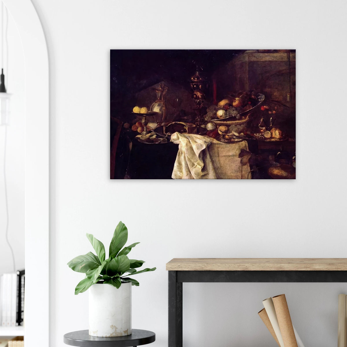 LA DESERTE AFTER JAN DAVIDSZ DE HEEM 1893 Canvas | Henri Matisse Canvas | Henri Matisse Print