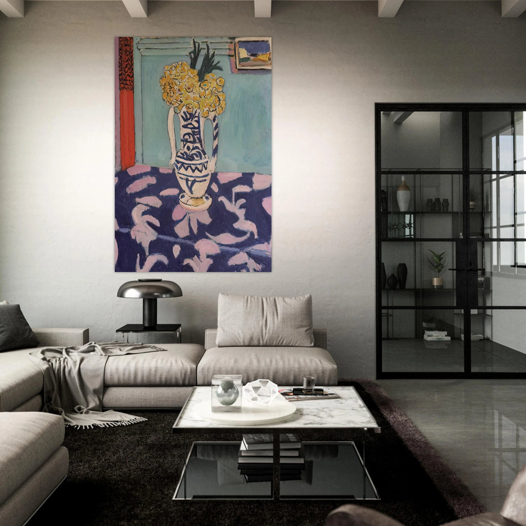 LES COUCOUS TAPIS BLEU ET ROSE 1911 Poster | Henri Matisse Poster | Henri Matisse Print