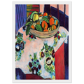 BASKET WITH ORANGES 1913 Framed Poster | Henri Matisse Framed Prints Wall Art | Henri Matisse Print