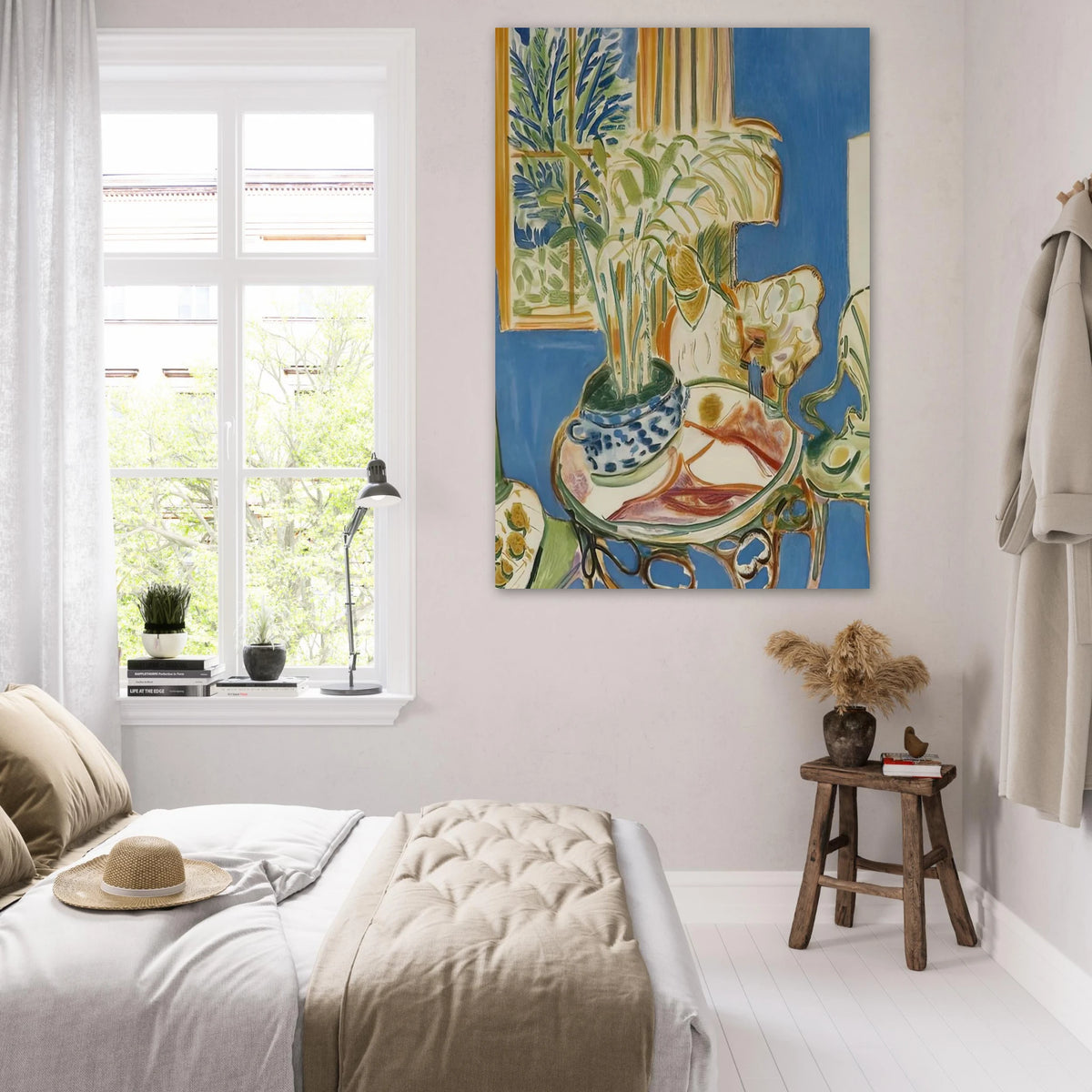 BLUE INTERIOR 1947 Poster | Henri Matisse Poster | Henri Matisse Print