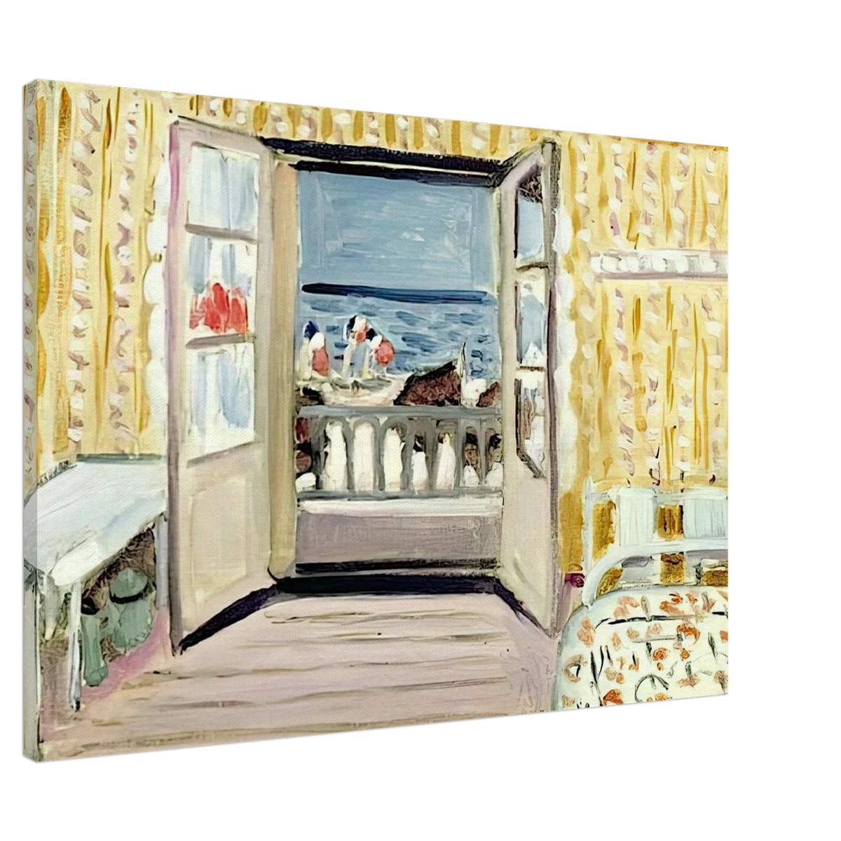 INTERIOR JULY 14TH ETRETAT 1920 Canvas | Henri Matisse Canvas | Henri Matisse Print