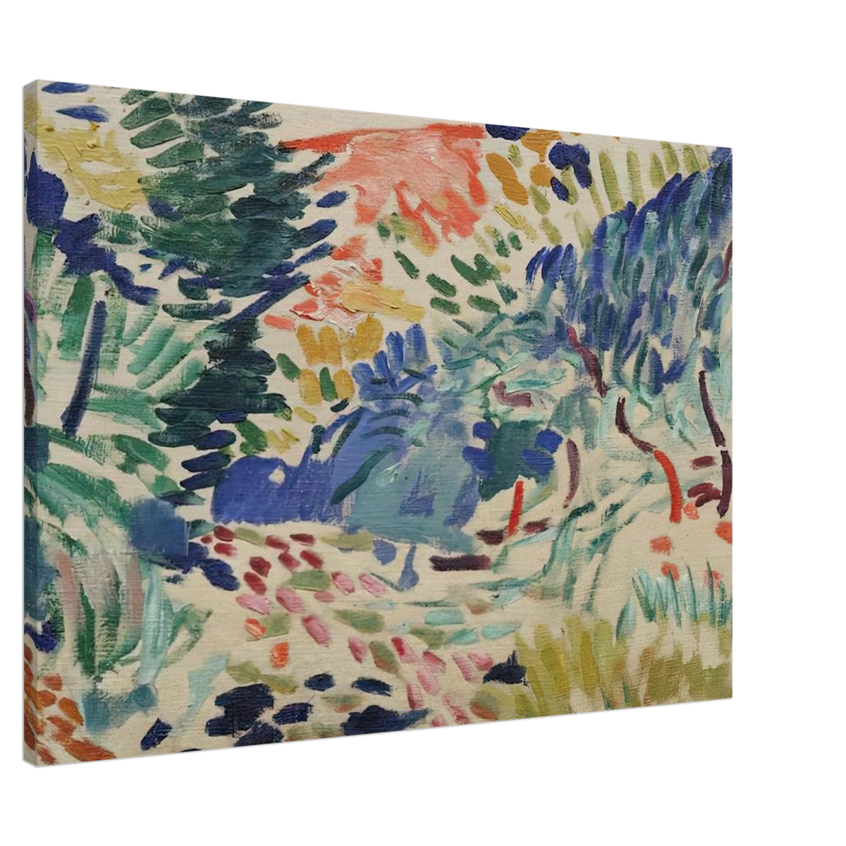 LANDSCAPE AT COLLIOURE 1905 Canvas | Henri Matisse Canvas | Henri Matisse Print