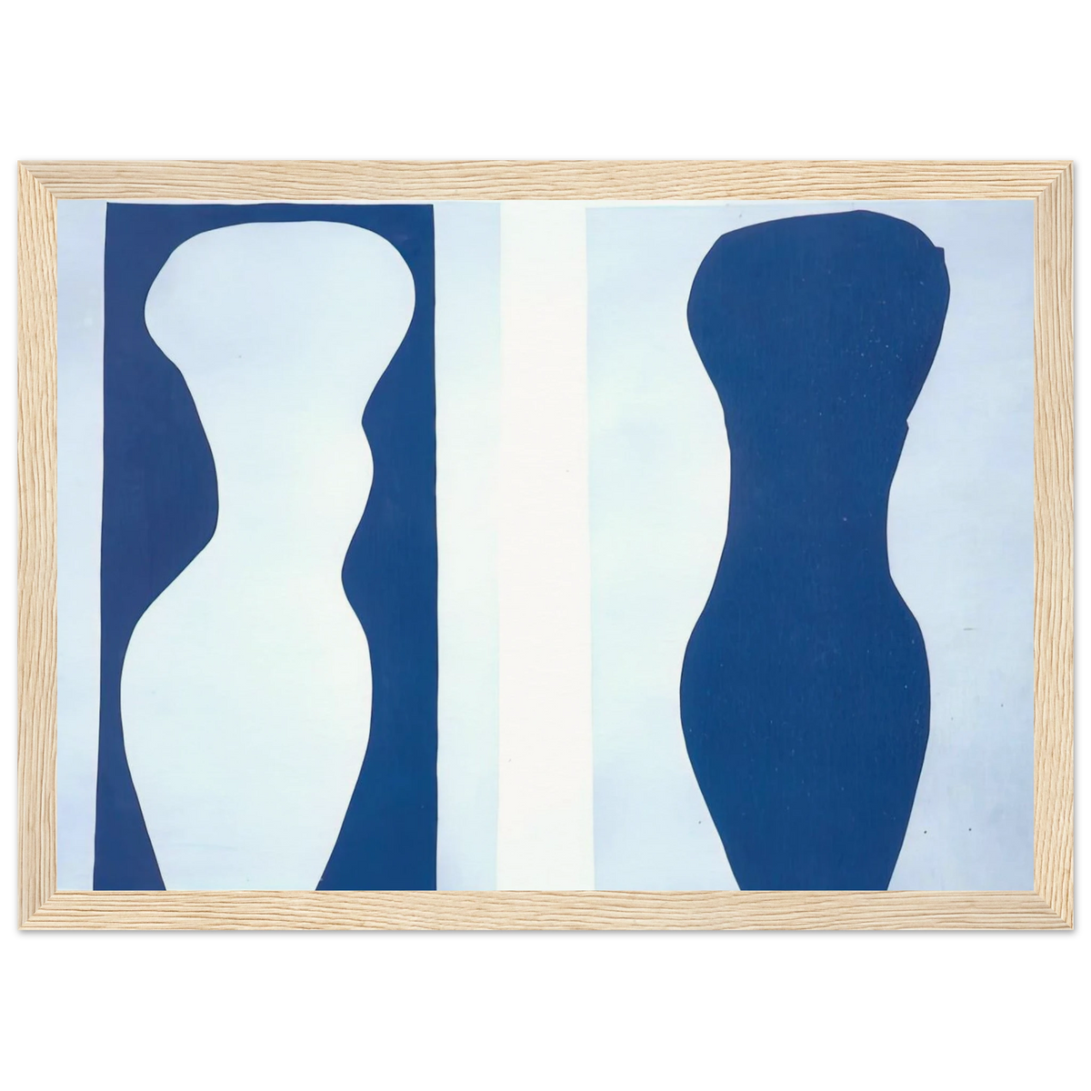WHITE TORSO AND BLUE TORSO 1944 Framed Poster | Henri Matisse Framed Prints Wall Art | Henri Matisse Print