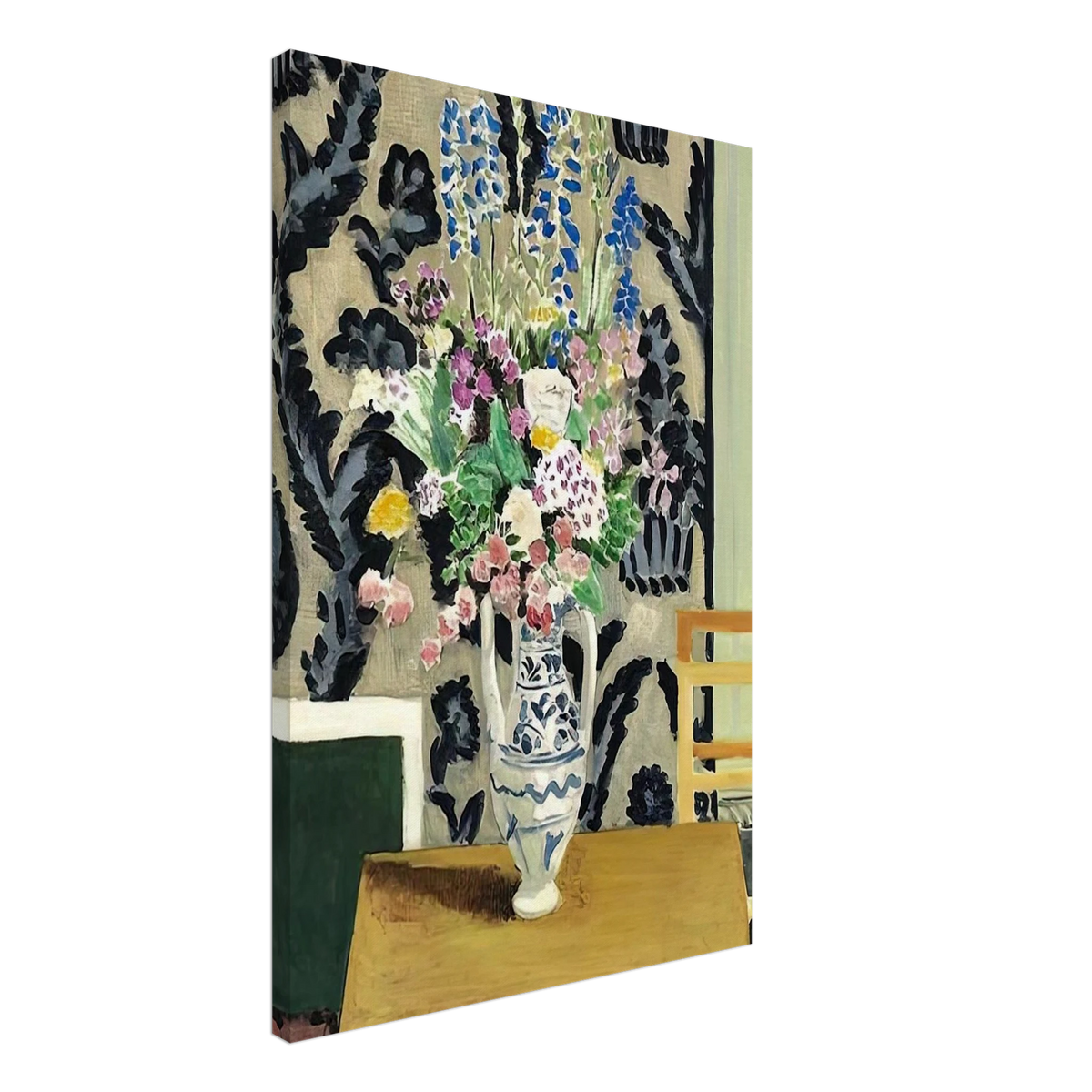 BOUQUET DE FLEURS POUR LE QUATORZE JUILLET 1919 Canvas | Henri Matisse Canvas | Henri Matisse Print