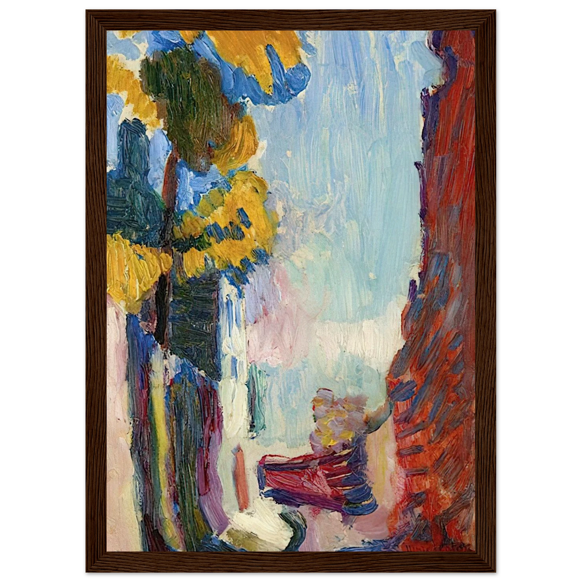 ARCUEIL 1899 Framed Poster | Henri Matisse Framed Prints Wall Art | Henri Matisse Print