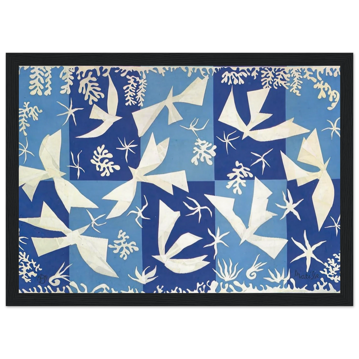 POLYNESIA THE SKY 1946 Framed Poster | Henri Matisse Framed Prints Wall Art | Henri Matisse Print