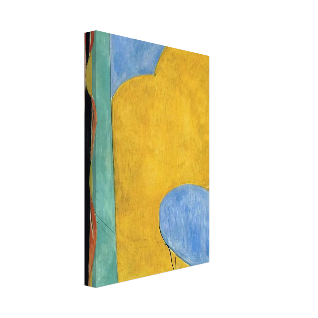 THE YELLOW CURTAIN Canvas | Henri Matisse Canvas | Henri Matisse Print