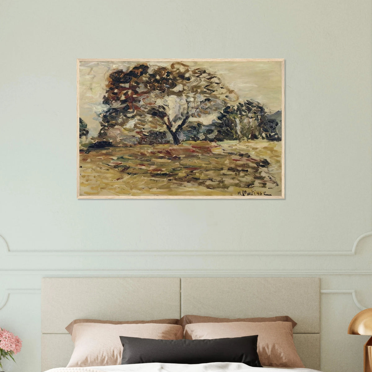 LANDSCAPE OF CORSICA 1 Framed Poster | Henri Matisse Framed Prints Wall Art | Henri Matisse Print