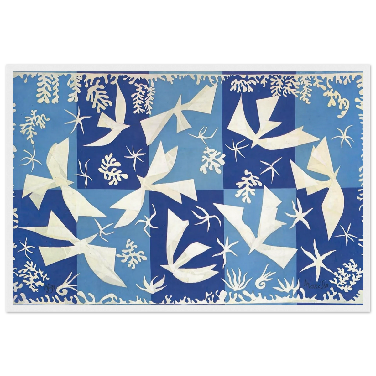 POLYNESIA THE SKY 1946 Framed Poster | Henri Matisse Framed Prints Wall Art | Henri Matisse Print