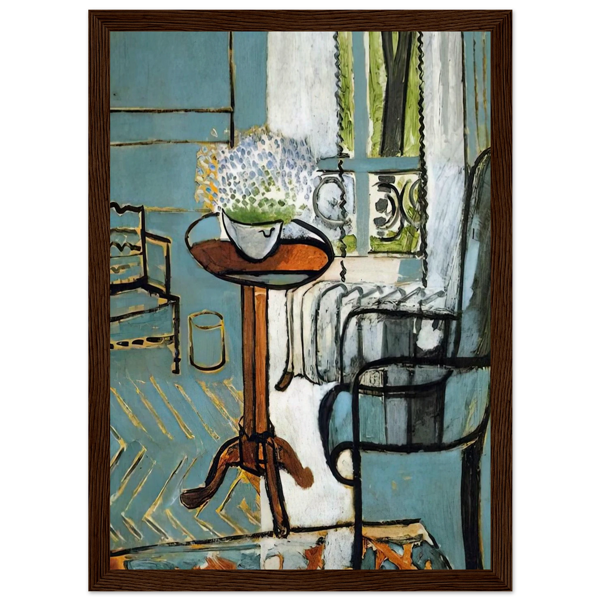 THE WINDOW 1916 Framed Poster | Henri Matisse Framed Prints Wall Art | Henri Matisse Print