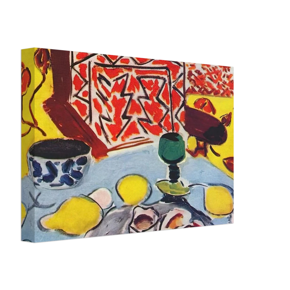 OYSTERS AND WOODEN ARMCHAIR 1943 Canvas | Henri Matisse Canvas | Henri Matisse Print