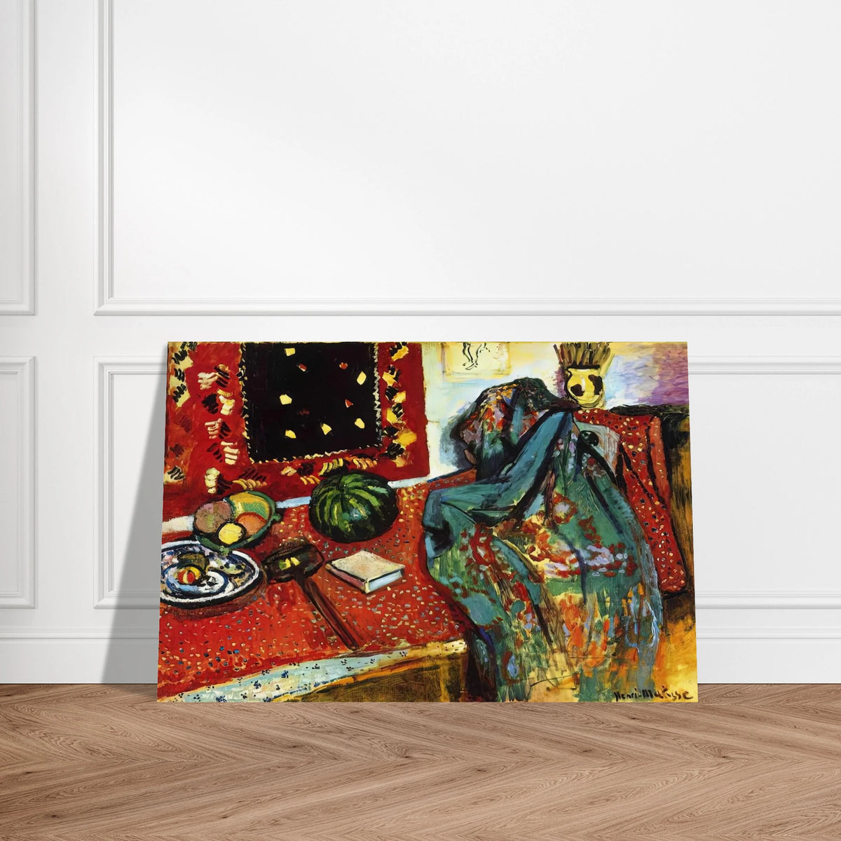 STILL LIFE WITH A RED RUG 1906 Poster | Henri Matisse Poster | Henri Matisse Print