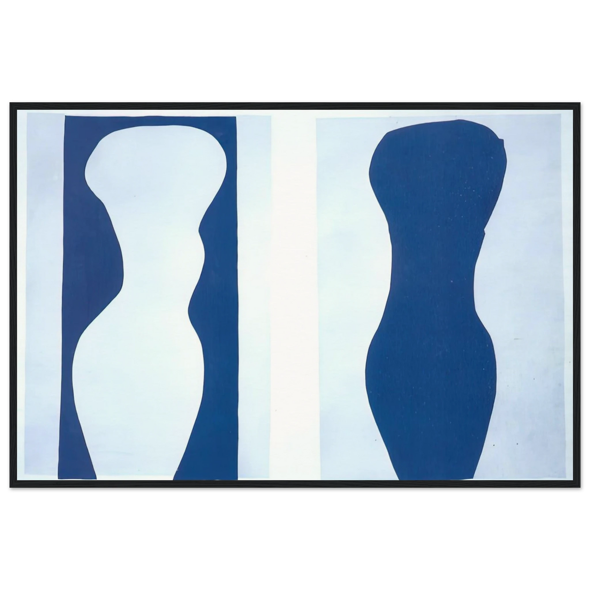 WHITE TORSO AND BLUE TORSO 1944 Framed Poster | Henri Matisse Framed Prints Wall Art | Henri Matisse Print