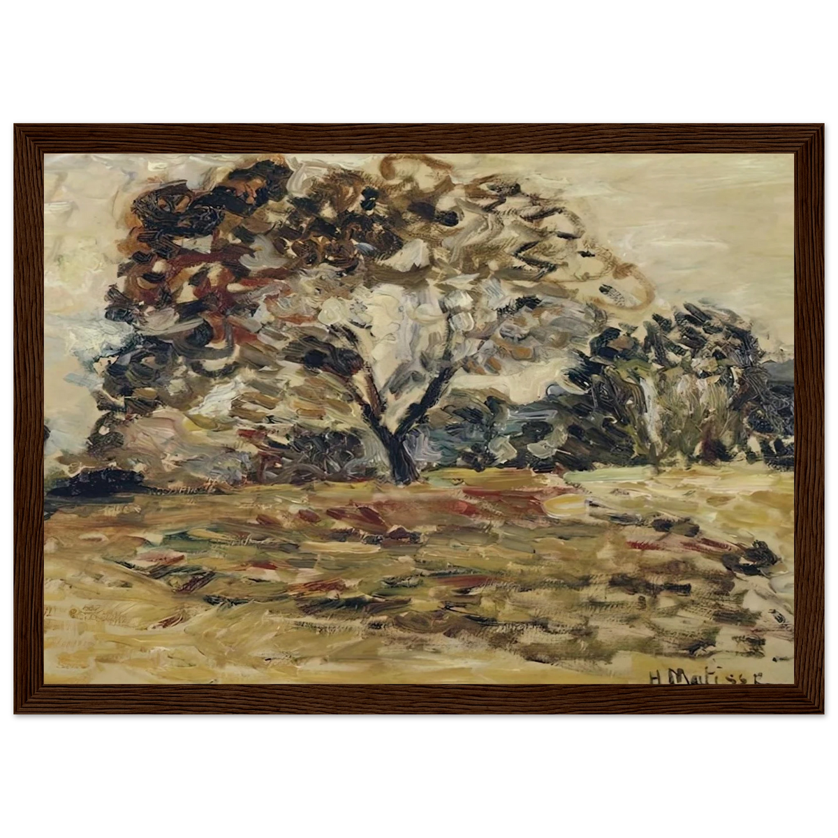 LANDSCAPE OF CORSICA 1 Framed Poster | Henri Matisse Framed Prints Wall Art | Henri Matisse Print