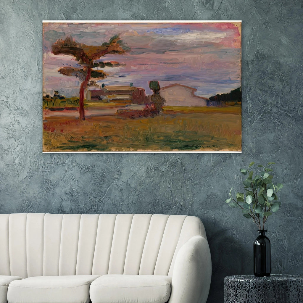 CORSICAN LANDSCAPE 1898 Poster | Henri Matisse Poster | Henri Matisse Print