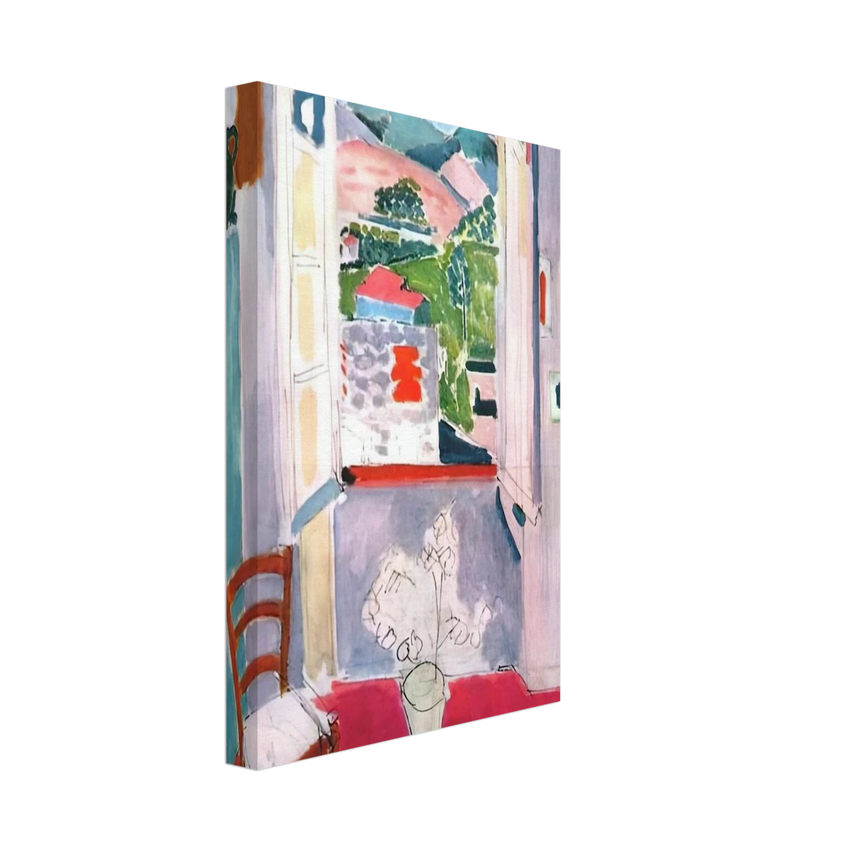OPEN WINDOW AT COLLIOURE 1910 Canvas | Henri Matisse Canvas | Henri Matisse Print