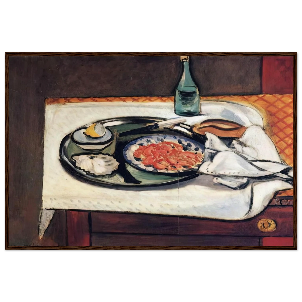 PINK SHRIMP 1921 Framed Poster | Henri Matisse Framed Prints Wall Art | Henri Matisse Print