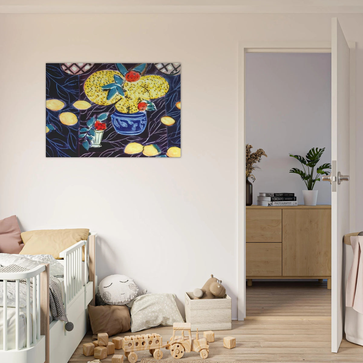 LEMONS AND MIMOSA 1944 Canvas | Henri Matisse Canvas | Henri Matisse Print
