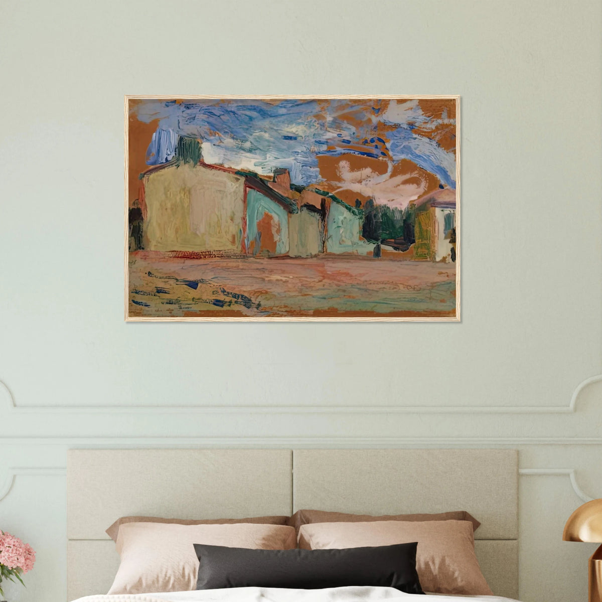 HOUSES FENOUILLET 1898 Framed Poster | Henri Matisse Framed Prints Wall Art | Henri Matisse Print