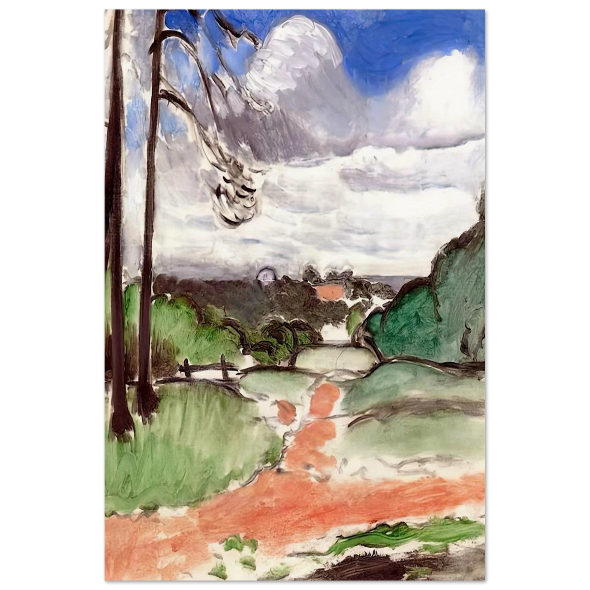 CHALAIS MEUDON 1917 Poster | Henri Matisse Poster | Henri Matisse Print