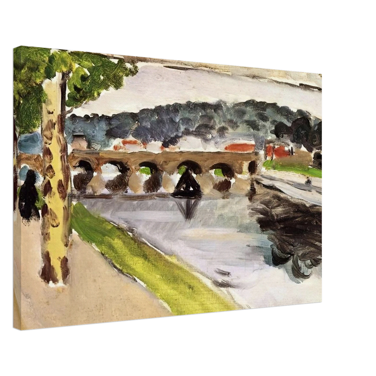 PARADE PLATANES 1917 Canvas | Henri Matisse Canvas | Henri Matisse Print