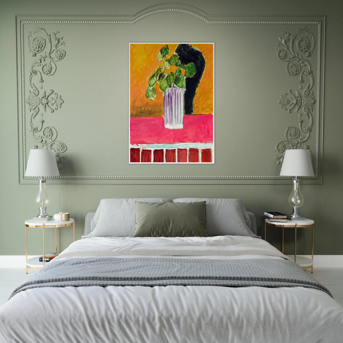 IVY BRANCH 1941 Framed Poster | Henri Matisse Framed Prints Wall Art | Henri Matisse Print