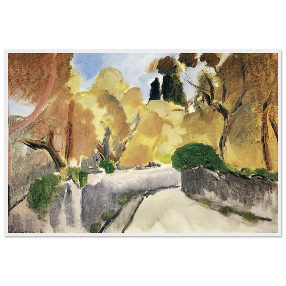 LANDSCAPE 2 Framed Poster | Henri Matisse Framed Prints Wall Art | Henri Matisse Print